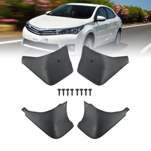 Juego completo de protectores contra salpicaduras delanteros traseros para guardabarros Toyota Corolla 2009-2013 4 piezas - Imagen 1 de 11