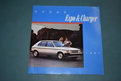 Folleto de ventas del concesionario Dodge Expo Charger 1987 Cdn Foto 1 de 4