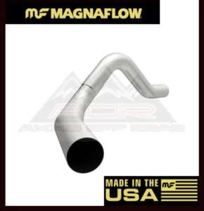 Magnaflow 15455 Exhaust Universal Diesel Tail-Pipe 4" Inlet 4" Outlet Stainless - Picture 1 of 13