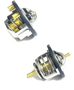 Pair of Thermostat 82C+85C for ISUZU NPR NQR 4HG1 4HE1 4HK1 8973007892 - Bild 1 von 10