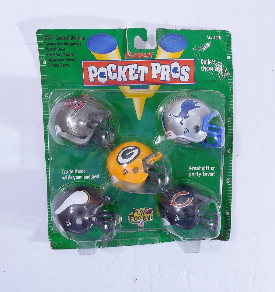 Riddell Pocket Pros Collectors Helmets NFC Central Division Nca610