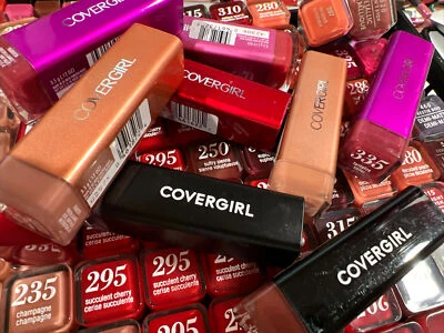 Cover Girl Exhibitionist DEMI-MATTE,METALLIC & QUENN,Lipstick,*buy 5+get 1 free* - Image 1 of 4