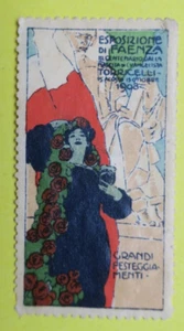 Vignette, Italie , Esposizione di faenza Torricelli 1908 - Grandi Festiggiamenti - Picture 1 of 2