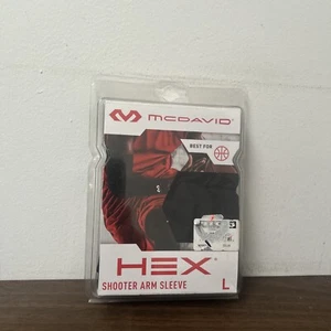 McDavid HEX Protective Shooter Arm Sleeve - Black Large - Picture 1 of 3