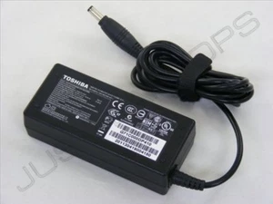Genuine Toshiba 19V 3.42A 65W 5.5mm x 2.5mm AC Adapter Power Supply Charger PSU - Picture 1 of 2