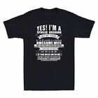 Yes I'm A Spoiled Husband But Not Yours Awesome Wife Funny Saying Men's TShirt
