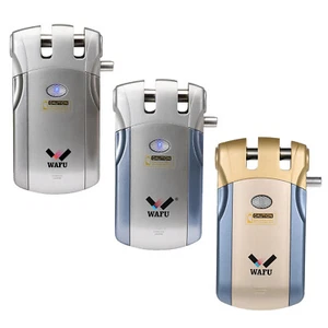 WF-018 Wireless Remote Control Lock Security Invisible Keyless Door Entry C4A1 - Picture 1 of 17