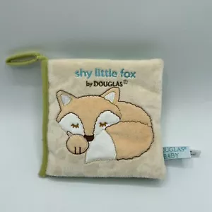 Libro de peluche Baby Shy Little FOX de Douglas Cuddle Toys páginas arrugadas - Imagen 1 de 6