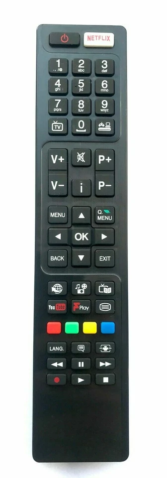 New TV Replacement Remote Control for JVC RM-C3179 / RMC3179 - Image 1 of 1