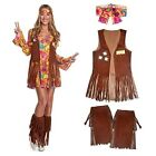 Morph - 70S Short Hippie Costume Women   - Small (8-10 Size)