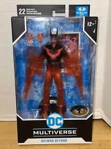 DC Multiverse BATMAN BEYOND McFarlane Platinum Chase Neo Gothic Figure NEW - Picture 1 of 5