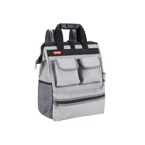 Backpack Tool Bag With Padded Back Support Heavy Duty Tool Kit Carrier Storage B - Picture 1 of 9