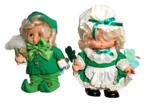Juego de muñecas vintage 1991 Brinn's Bit O' Irish Patty & Patrick - Imagen 1 de 11