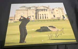 FOTO VIJAY SINGH AUTOGRAFATA 11X14 CON COA - Foto 1 di 1