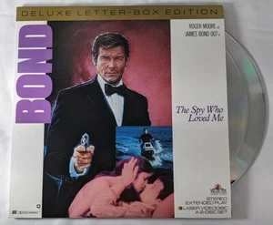 James Bond 007 The Spy Who Loved Me (Laserdisc) Letter- box 2 disc set - Picture 1 of 3