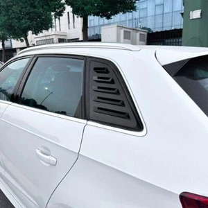 Protector de ventilación lateral negro brillante ventana trasera A3 para Audi A3 8V S3 Sportback 2014-20 - Imagen 1 de 5