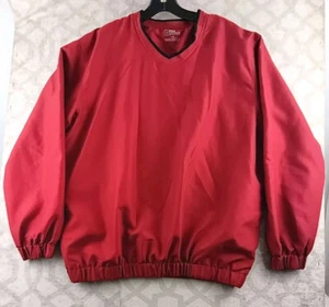 PGA Tour Golf Jacket Mens Large Red Long Sleeves - Picture 1 of 8