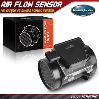 Mass Air Flow Sensor Assembly w/ Housing for Chevrolet Camaro Pontiac Firebird - Image 1 of 4