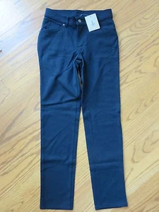 Lands End Girls 5 Pocket Black Pants Size 12 NWT - Picture 1 of 2
