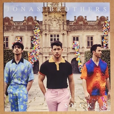 Jonas Brothers - Sucker - New 7” Clear Vinyl Single - Image 1 of 2