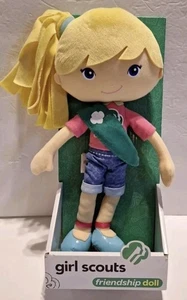 GIRL SCOUTS Friendship 11" Doll Chloe w/ Sash Customizable Stickers Awards Troop - Picture 1 of 3