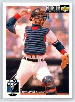 1994 Collector's Choice Javy Lopez Atlanta Braves #178 - Image 1 of 2