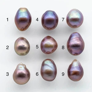 10-11mm Single Edison Pearl Undrilled Loose Piece with Nice Luster in Natural C - Picture 1 of 3