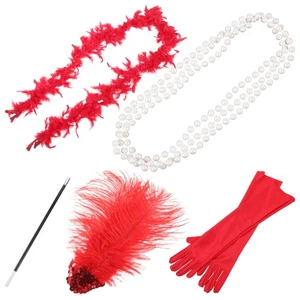 Halloween Costume Set Bride Man Accessories Headband Hair for Women Gloves - Bild 1 von 12