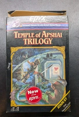 Temple of Apshai Trilogy (Atari ST, 1986) Box And Manuals Only - Image 1 of 4