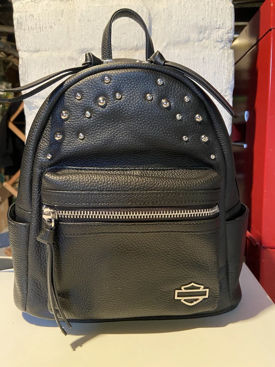 Harley-Davidson Leather Exterior Backpacks for Women for sale | eBay