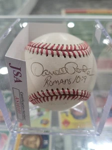 Autografiado Darrell Porter Certificado de Autenticidad JSA Rawlings OML Firmado Béisbol MLB Automático ROMLB - Imagen 1 de 6