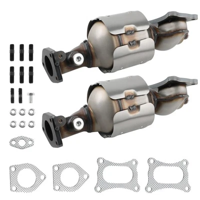 2x Convertidor catalítico para Honda Accord 3,5 L 2008-2013 Crosstour 3,5 L 2010-2011 Foto 1 de 4