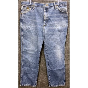 Wrangler George Strait Cowboy Cut Jean Mens Distressed Relaxed Fit Jeans 37x28.5 - Picture 1 of 9