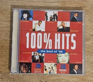 100% Hits CD - The Best of 1996 Album by Various Artists 2 CD Set With 30 tracks - Picture 1 of 4