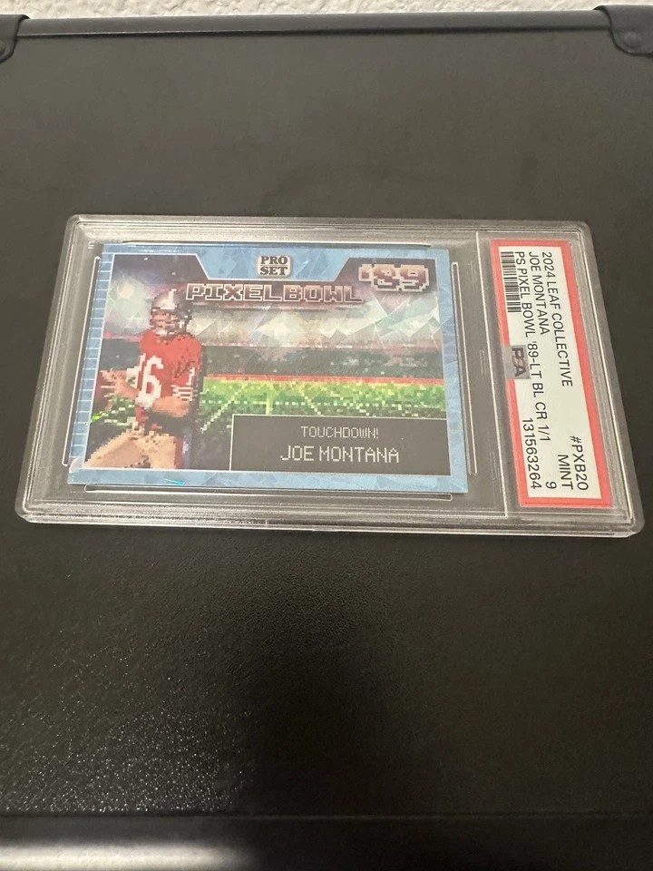 Juego profesional 2024 Leaf Metal Collective 1989 Joe Montana 1/1 Foto 1 de 4