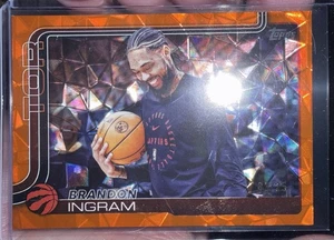 2025-26 Topps Brandon Ingram Diamantado Naranja SSP Base #30/25 Toronto Raptors - Imagen 1 de 3