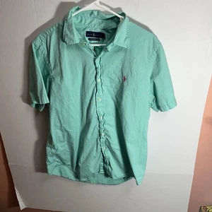 ralph lauren feather weight twill Polo Shirt Men’s Large - Picture 1 of 7