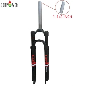 CDH 29" MTB Suspension Fork 28.6mm Straight Tube Manual Lockout Bike Front Fork - Picture 1 of 8