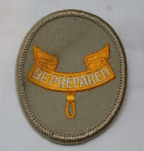 PARCHE BOY SCOUT SEGUNDA CLASE RANGO - BSA Be Prepared (X24) - Imagen 1 de 2