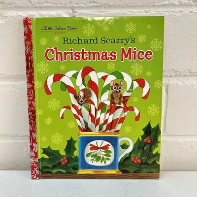 Richard Scarry's Christmas Mice Children's Picture Book - Little Golden Book - image 1 of 4