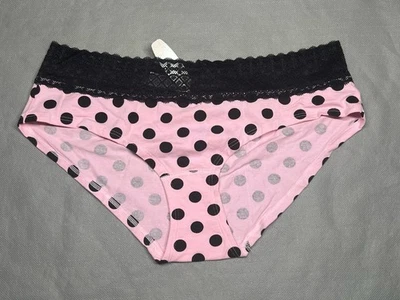 Braguita Lencería Hiphugger Algodón Victorias Secret Logo Corazón L Nueva Foto 1 de 4