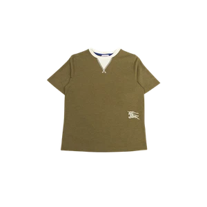 (Kids) Burberry EKD Embroidered T-Shirt Khaki - Picture 1 of 1
