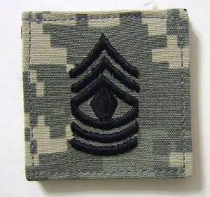 DIGITAL CAMO 1st SERGEANT INSIGNIA WV9-3 - Picture 1 of 1