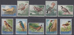 SAN MARIN : SERIE OISEAUX N° 479/488 NEUFS ** GOMME SANS CHARNIERE - Picture 1 of 2