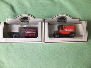 2 x Lledo Boxed Warburtons Delivery Van & Diamond Jubilee Bakery Horse & Van - Picture 1 of 12