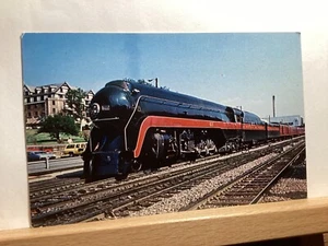 Norfolk & Western #611 at Station, ottobre 1982: Roanoke, VA - Cartolina d'epoca - Foto 1 di 3