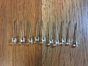 SET OF 10 BRAND NEW GREEN LED PINBALL ARCADE LAMP / LIGHTS REPLACEMENT PART - Picture 1 of 2