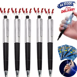 5/10pcs Electric Shock Pen Practical Joke Gag Prank Funny Trick Fun Toy Gift AU - Picture 1 of 15