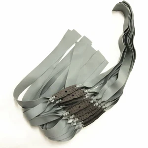 Natural Latex Slingshot Flat Rubber Elastic Tapered Bands for Hunting Catapult - Picture 1 of 6
