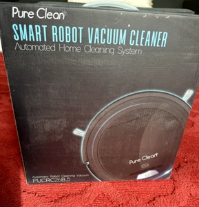 Pure Clean Robot Vacuum Cleaner - Upgraded Lithium Battery 90 Min Run Time - - Picture 1 of 2